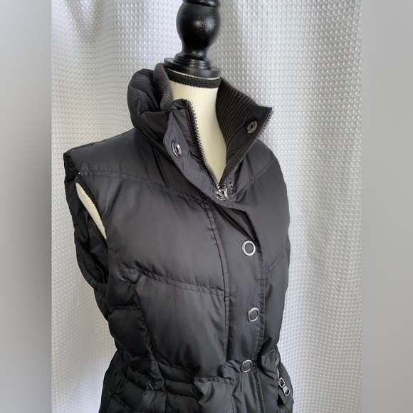 Women’s ESPRIT down feather blend black winter Puffer Vest size Large - Picture 11 of 16